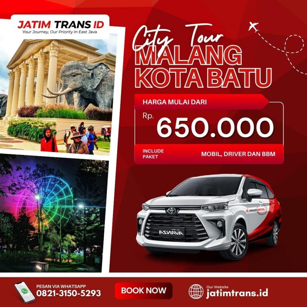 Paket city tour dengan jatim trans id